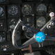 Cockpit detail of the Grumman C-1A Trader Miss Belle